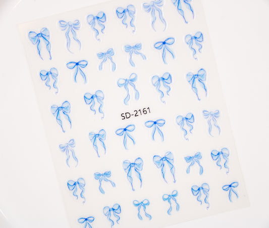 Pretty Bow Nail Sticker