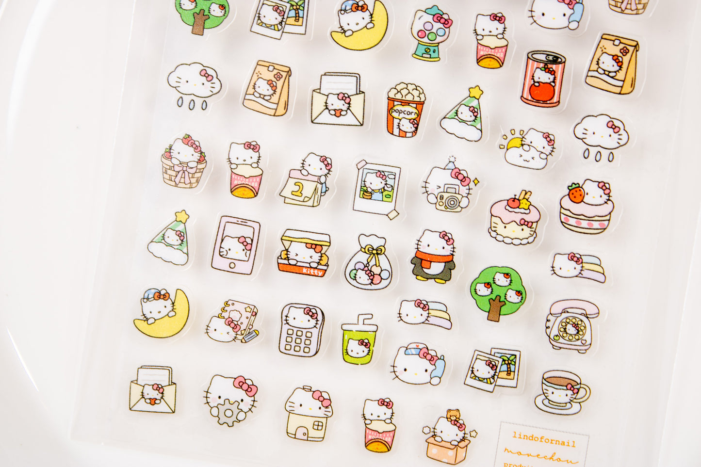 Everyday Kitty Nail Sticker