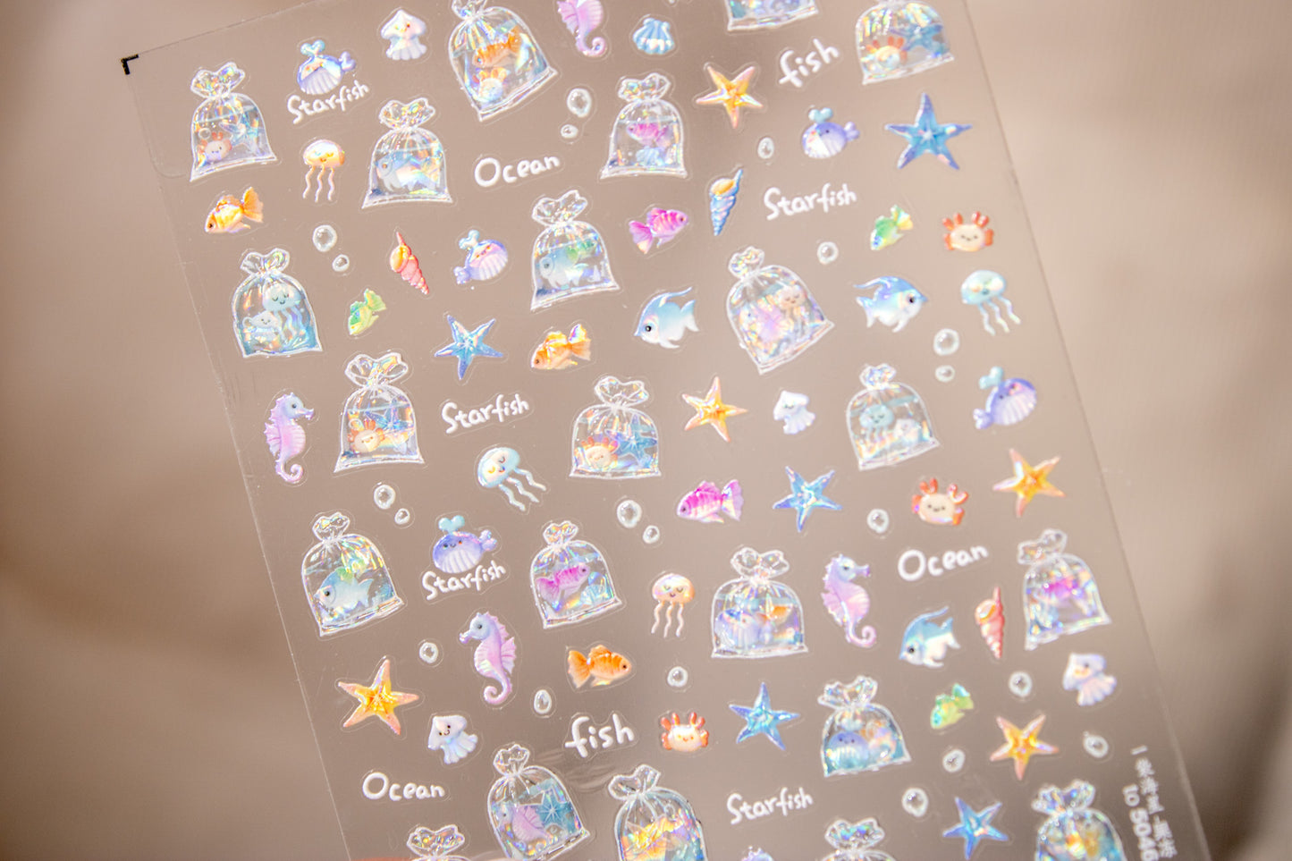 Ocean Friends Nail Sticker