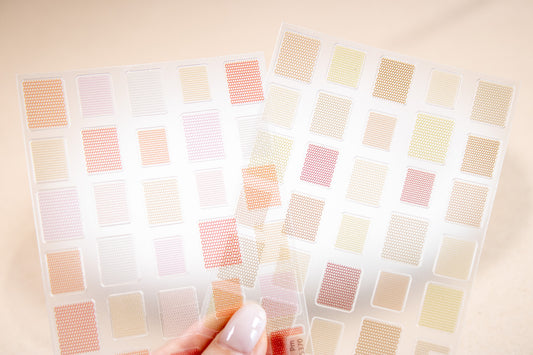 Mesh Pop Nail Sticker