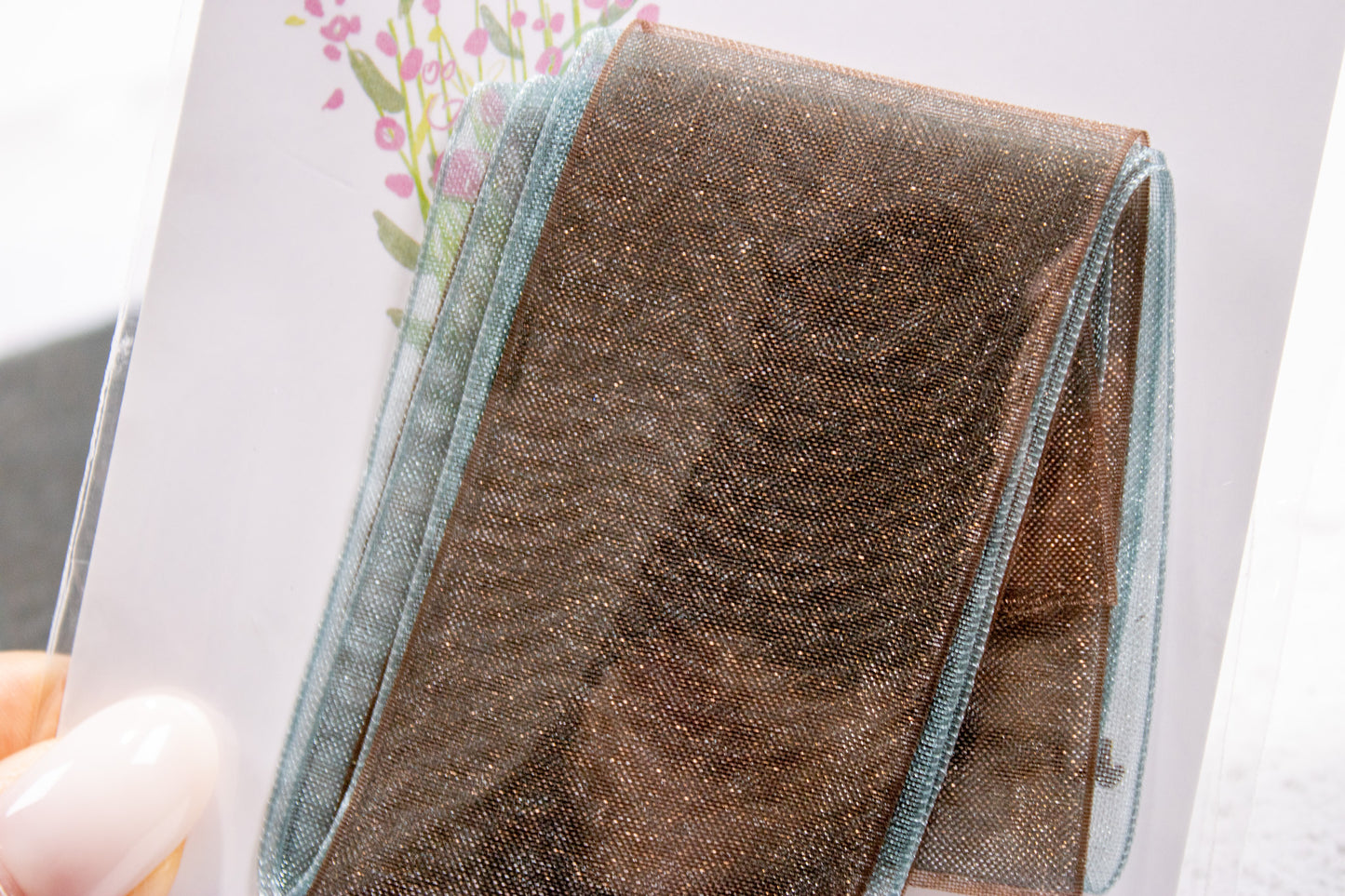 Sheer Shimmer Ribbons
