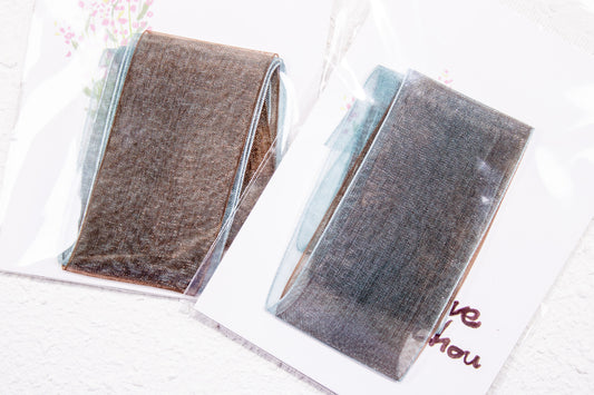 Sheer Shimmer Ribbons