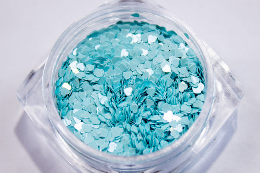 Mini Heart Glitter