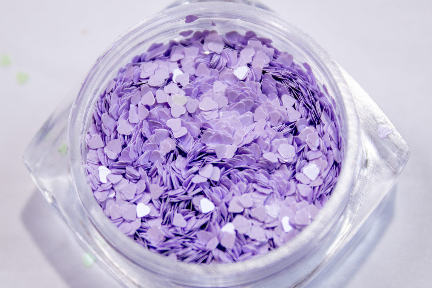 Mini Heart Glitter