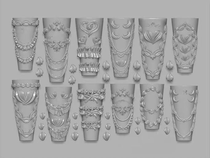 Rococo & Frosting Silicone Mold
