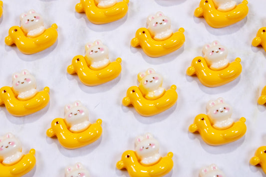 Duckie Bunny Nail Charms (2pc)