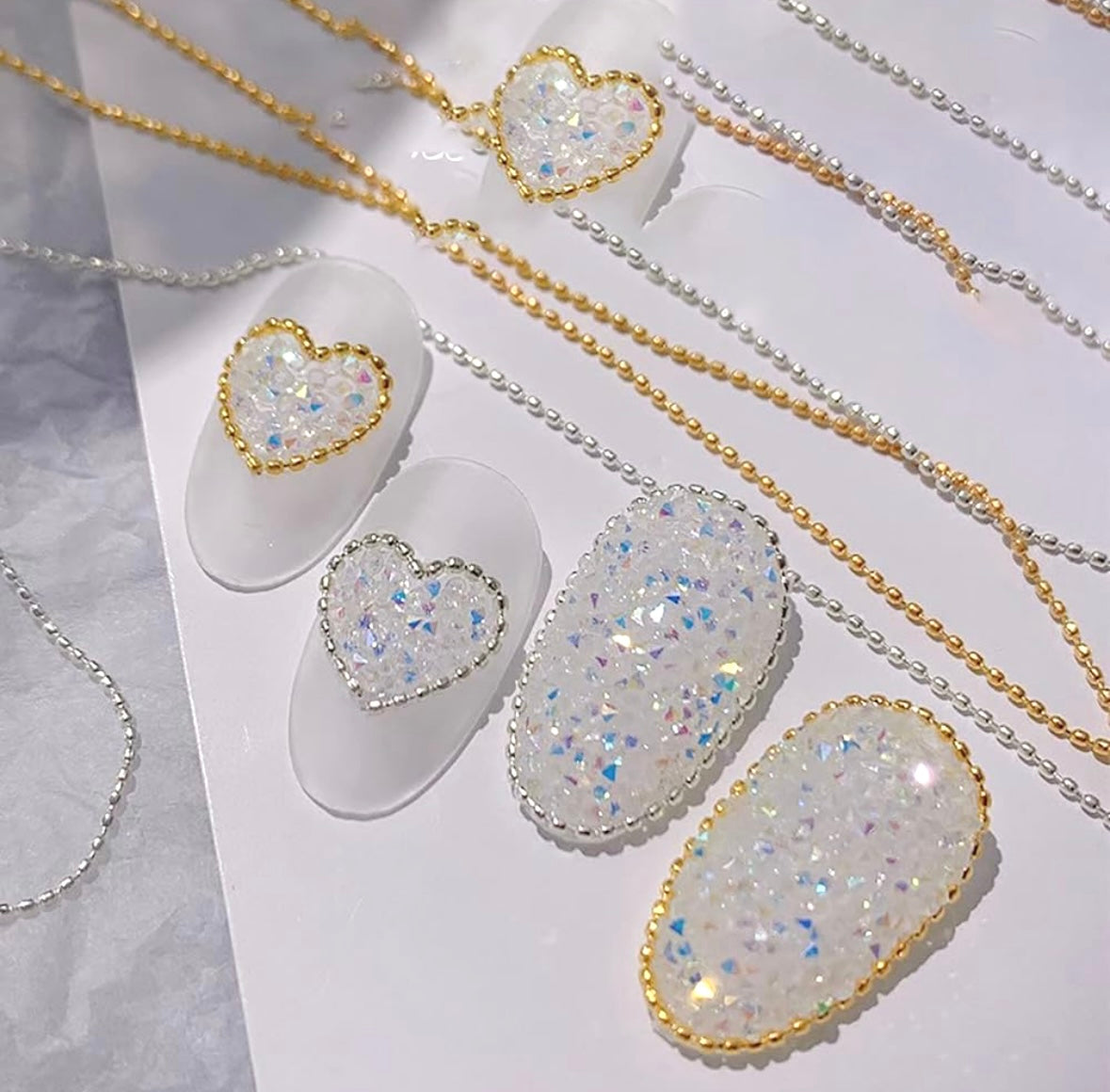 Dainty Bead Chains – 0.6mm/0.8mm