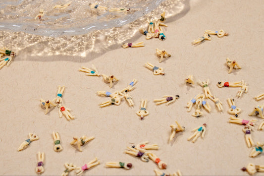 Tiny Swimmer Nail Charms (10pc)