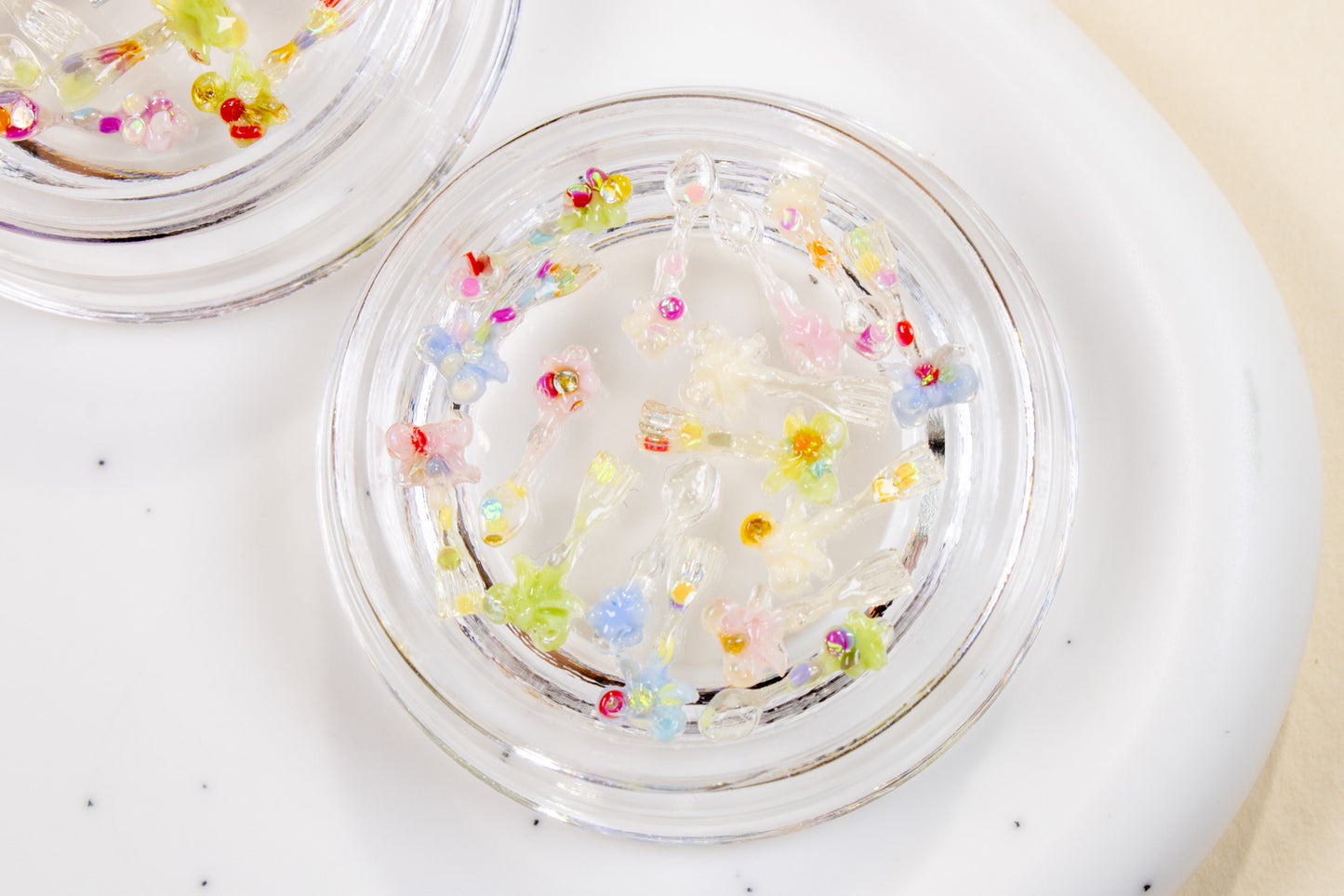 Sweet Spoon & Fork Nail Charms (16pc)