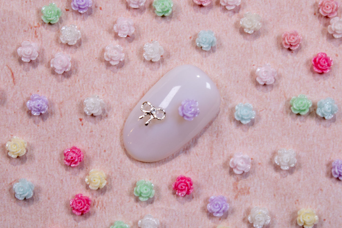 Sugar Bloom Nail Charms (20pc)