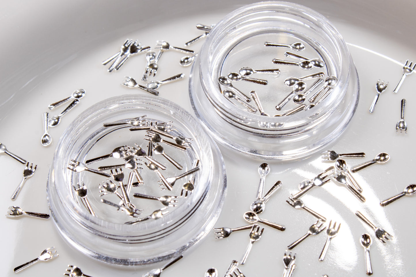 Spoon & Fork Nail Charms (20pc Set)