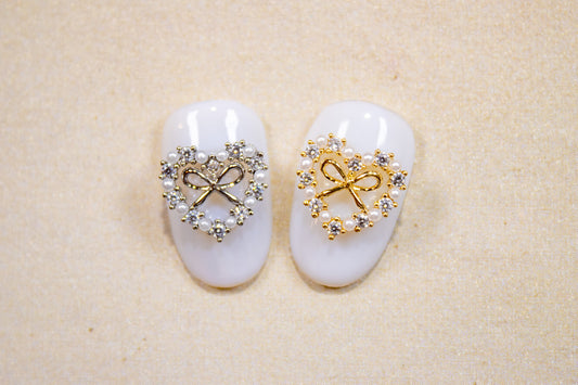 Lovely Bow Nail Charms (2pc)