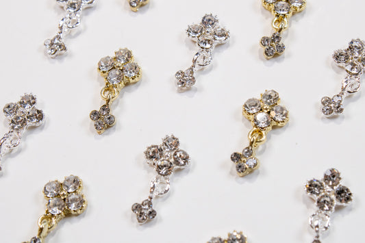 Clover Dangle Nail Charms (2pc)