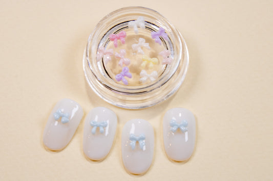 Candy Bow Nail Charms (10pc)