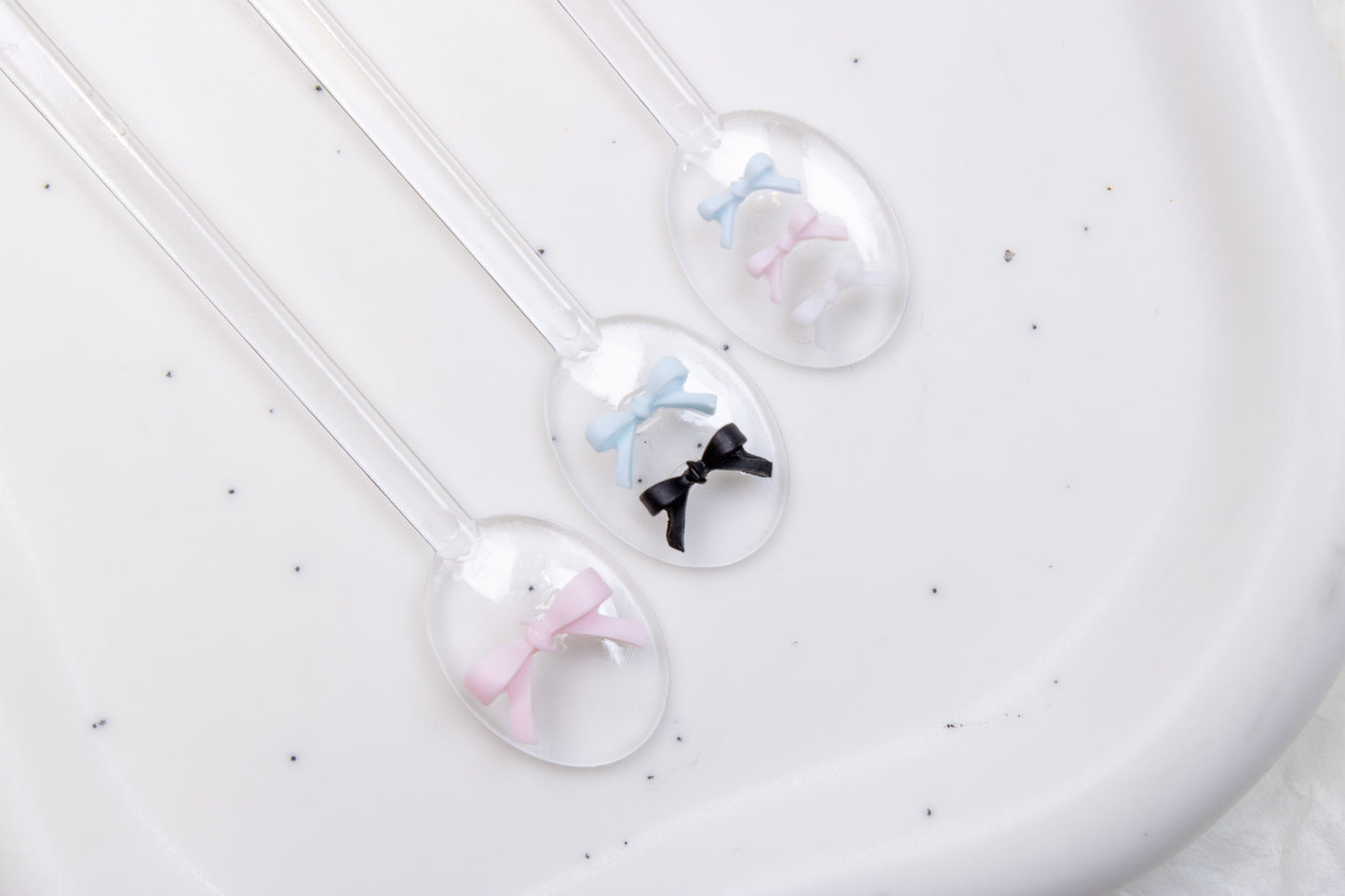 Sweetheart Bow Nail Charms (10pc)