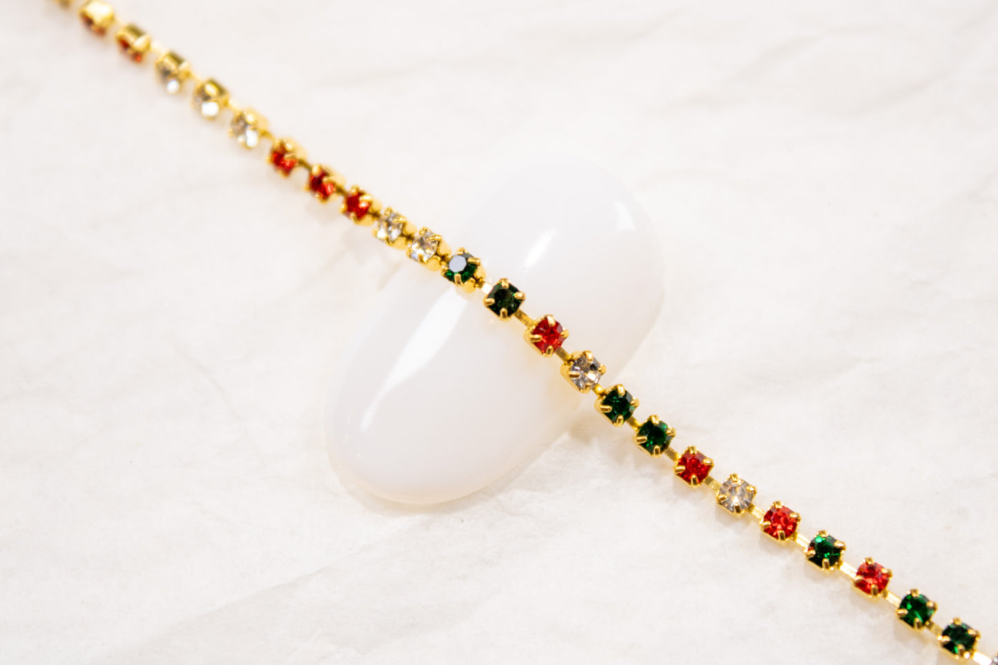 Christmas Gem Chain