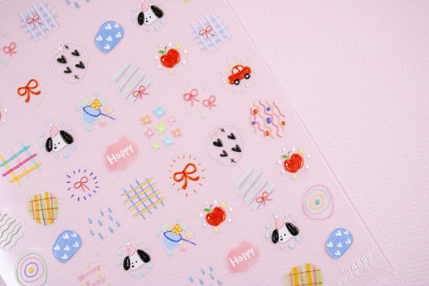 Happy Day Nail Sticker