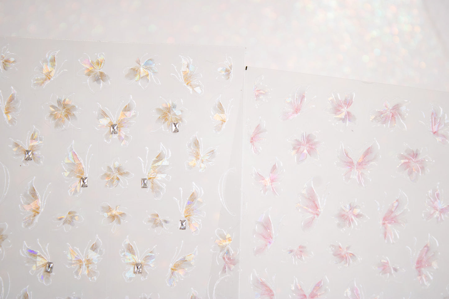 Iridescent Butterfly Nail Sticker