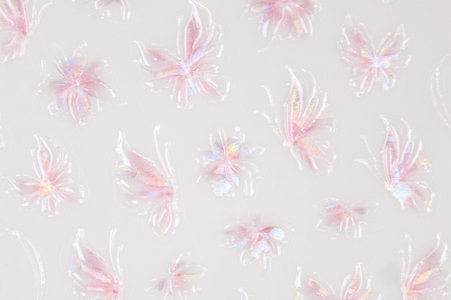 Iridescent Butterfly Nail Sticker