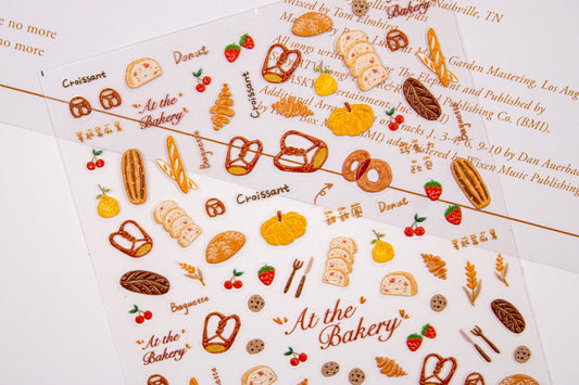 At the Bakery Nail Sticker