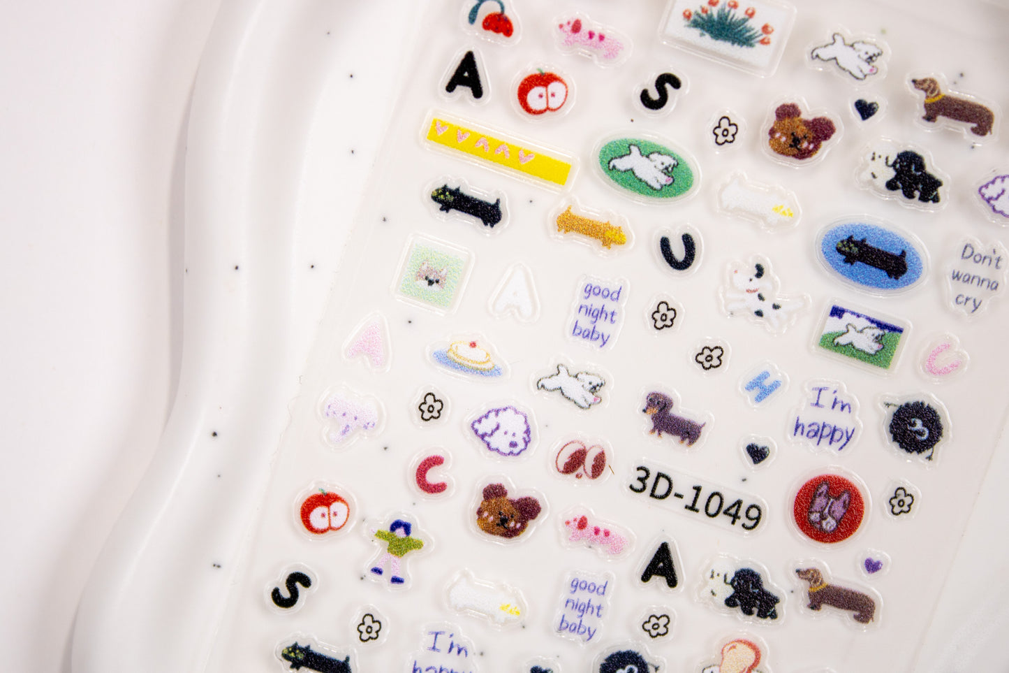 Happy Pup Nail Sticker