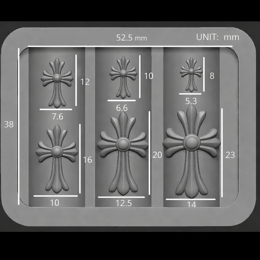 Chrome Hearts Silicone Mold