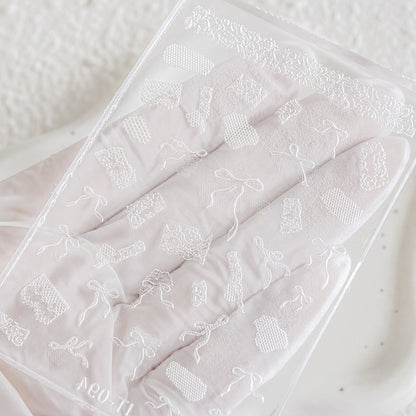 Coquette Lace & Bow Silicone Mold