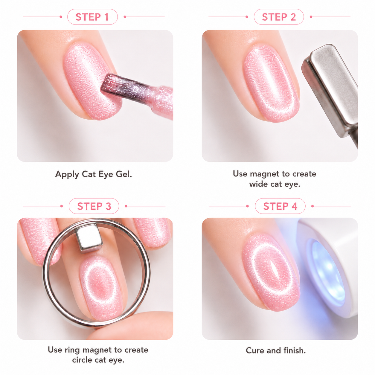 Halo Cat Eye Ring Magnet