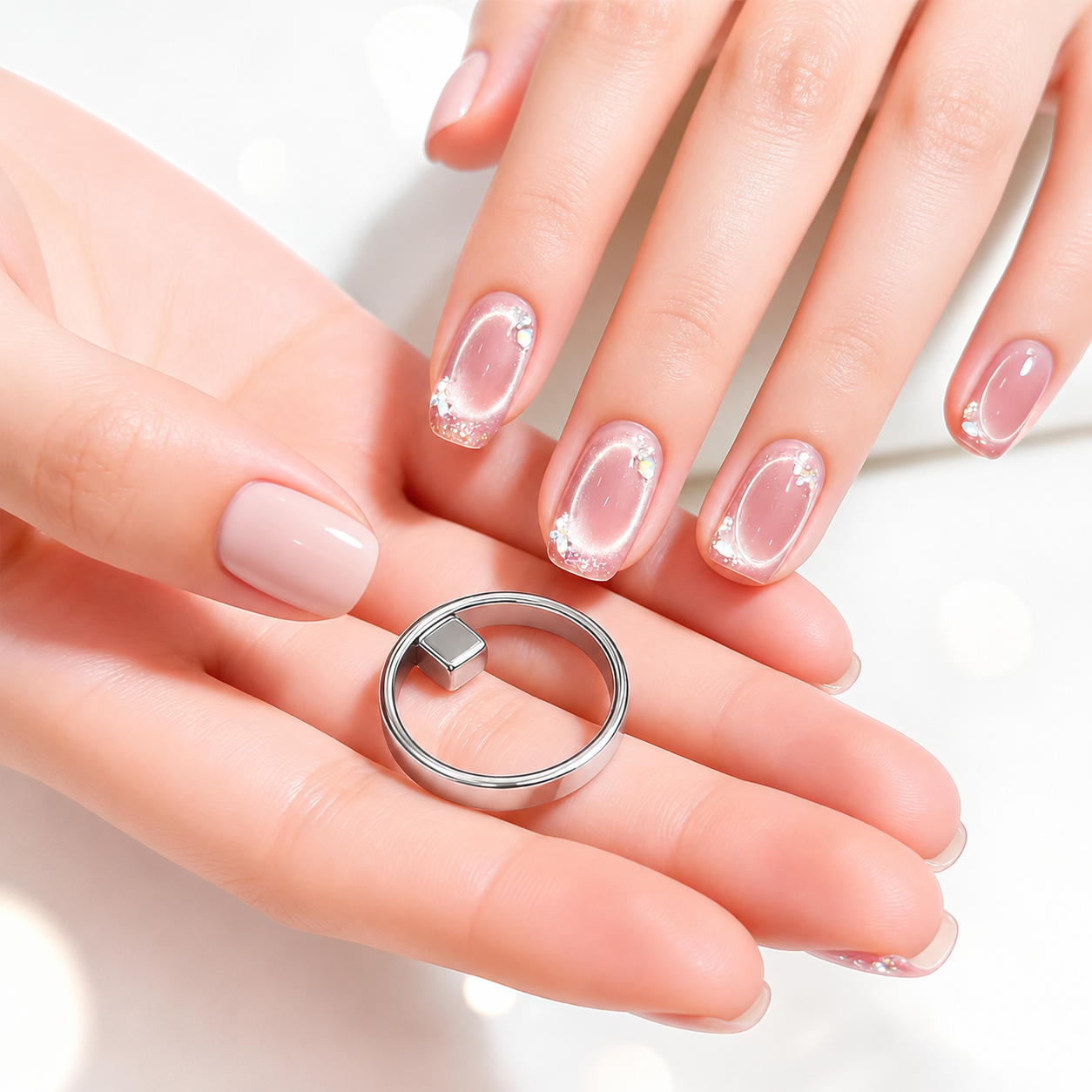 Halo Cat Eye Ring Magnet