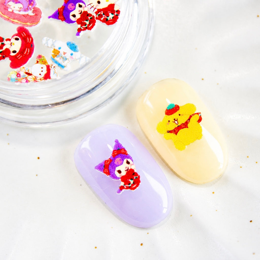 Kawaii Character Mix Nail Charms