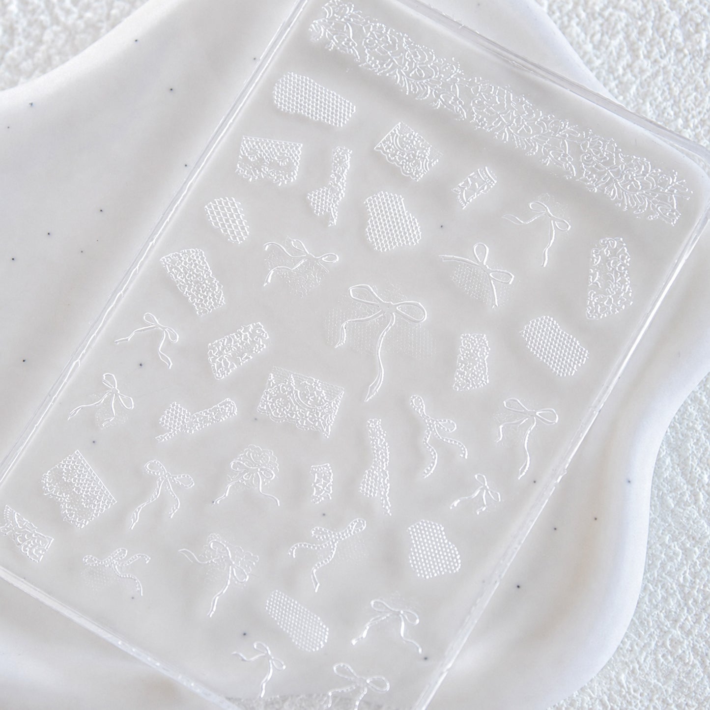 Coquette Lace & Bow Silicone Mold