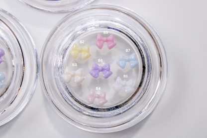 Candy Bow Nail Charms (10pc)
