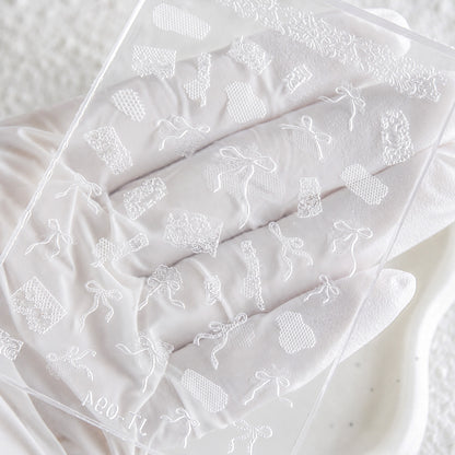 Coquette Lace & Bow Silicone Mold
