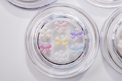 Candy Bow Nail Charms (10pc)