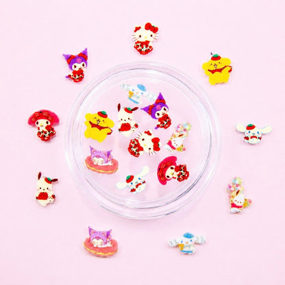 Kawaii Character Mix Nail Charms