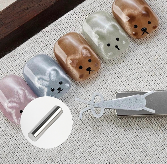 Cat Eye Bunny Magnet Plate (4pc Set + Magnet)