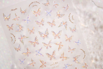 Dreamlight Butterfly Nail Sticker