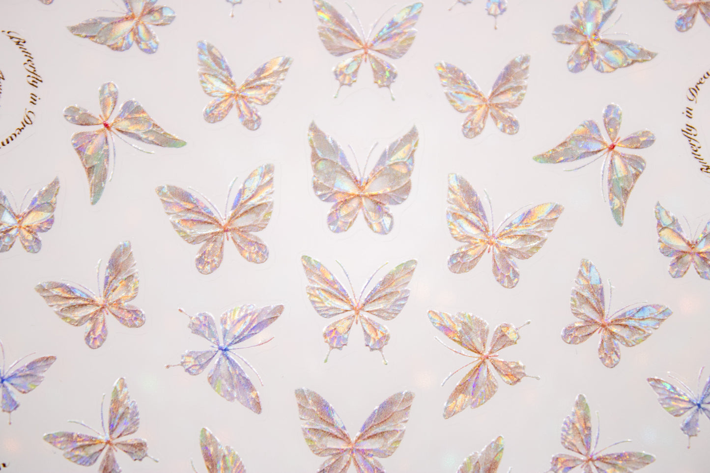 Dreamlight Butterfly Nail Sticker