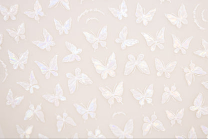 Shimmer Butterfly Nail Sticker