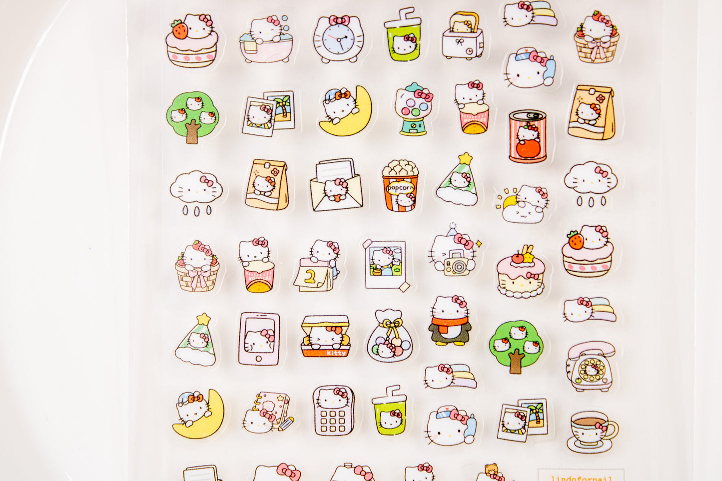 Everyday Kitty Nail Sticker