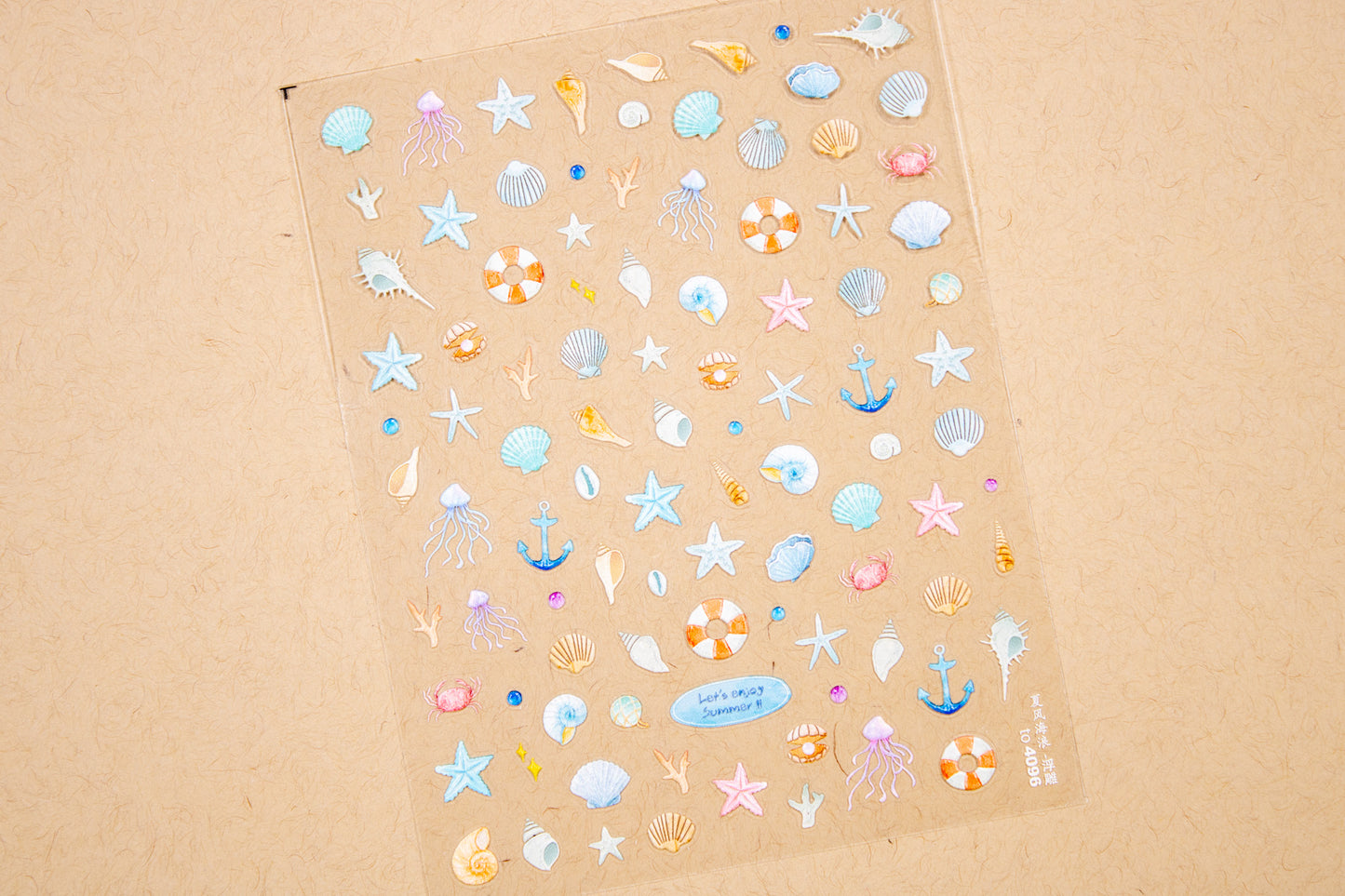 Ocean Breeze Nail Sticker