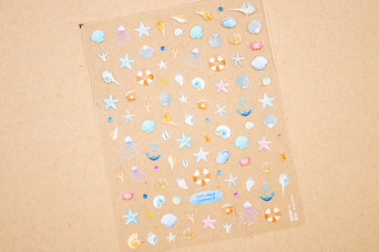 Ocean Breeze Nail Sticker