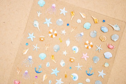 Ocean Breeze Nail Sticker