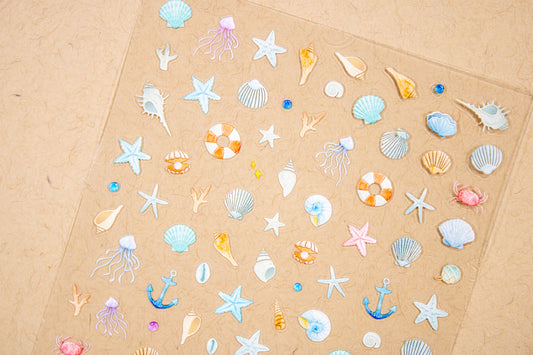 Ocean Breeze Nail Sticker