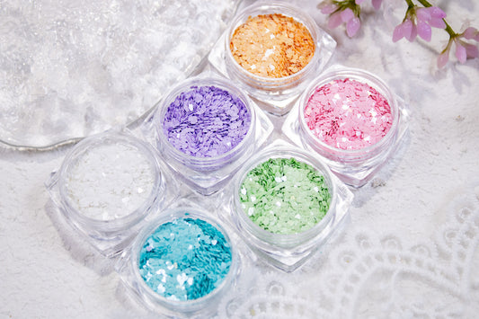 Mini Heart Glitter