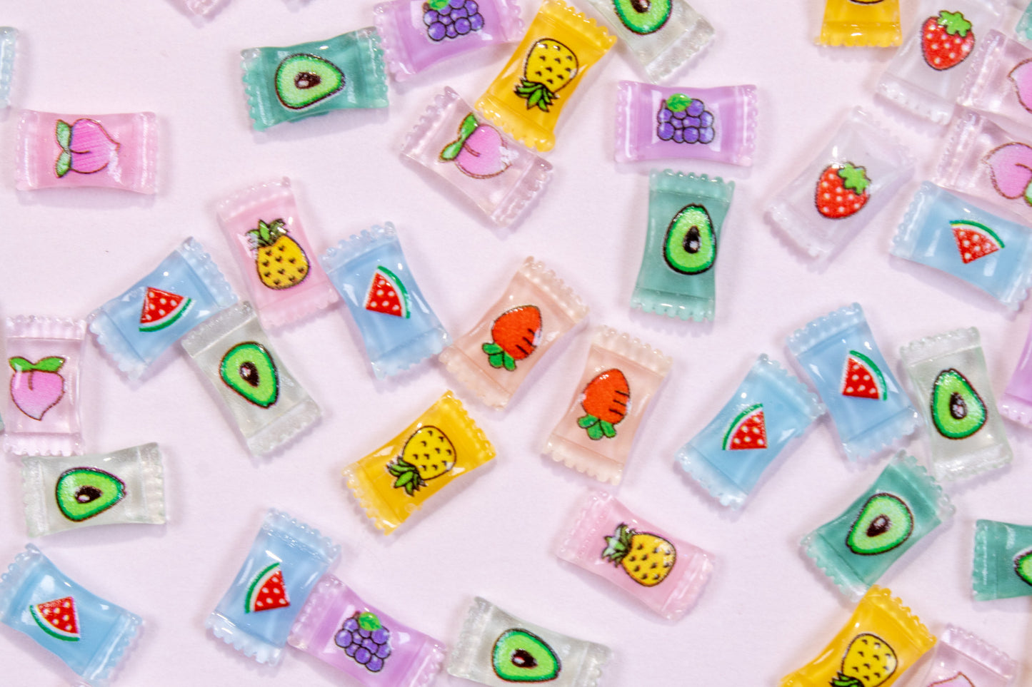 Fruit Candy Nail Charms (10pc)