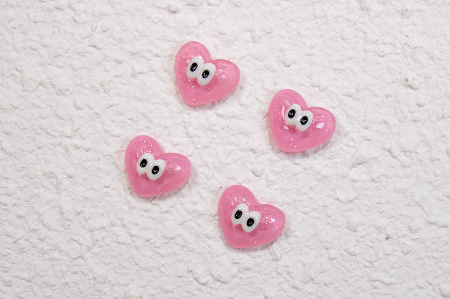 Heart Eyes Nail Charms (2pc)