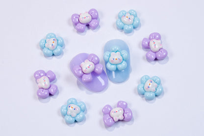 Honey Bunny Nail Charms (2pc)