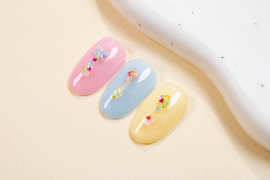 Sweet Spoon & Fork Nail Charms (16pc)