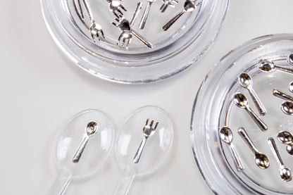 Spoon & Fork Nail Charms (20pc Set)